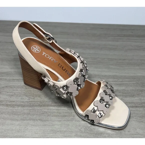 +Tory Burch Delaney Embellished
Double Strap Sandal Size 7 - Picture 6 of 11